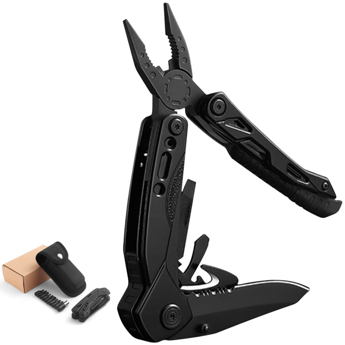 Ryusei 휴대용 다용도칼 접이식 멀티툴 13 in 1 캠핑 공구세트 아웃도어 서바이벌 맥가이버칼 R018