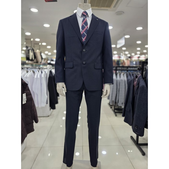 인디안 웰메이드 남성 기본핏 잔체크 정장세트 MAC GA5S 2431 MAC GB5S 2431