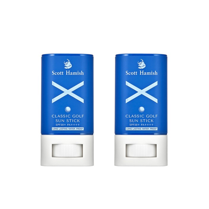 스콧해미쉬 클래식 골프 선스틱 SPF50+PA++++, 18.5g, 2개, 18.5g, 2개