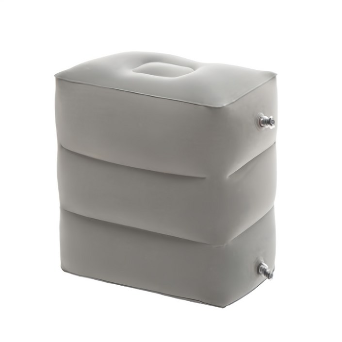 3단 에어 발 받침대, 그레이, 1개