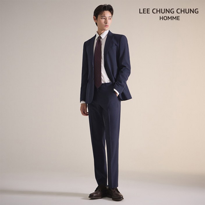 이청청옴므 남성용 SS 프리미엄 클래식 수트 상하의 세트 이청청옴므 남성용 SS 프리미엄 클래식 수트 상하의 세트