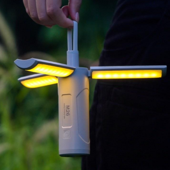 캠핑랜턴 LED작업등 3500mAh 캠핑조명 캠핑용품, 1개, 흰색