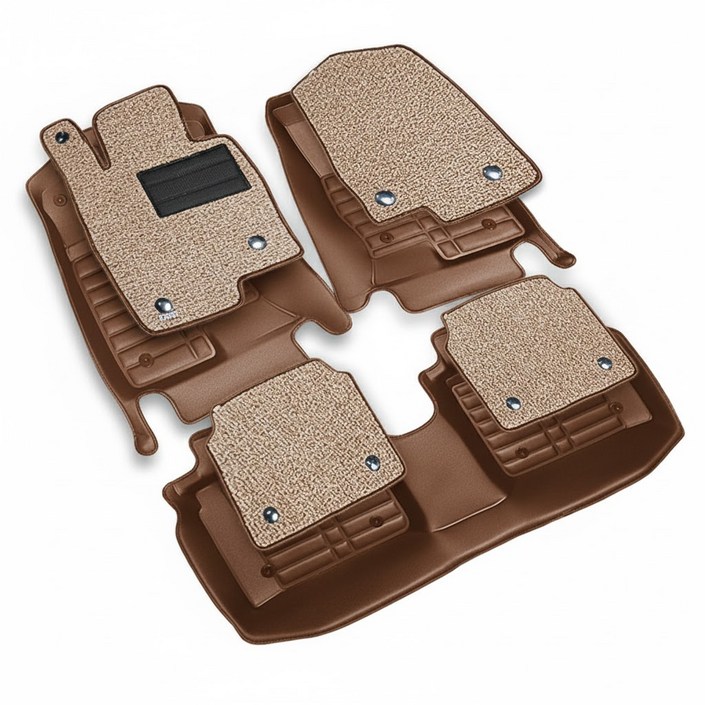 몬스터매트 기아 쏘렌토 MQ4 6D7D 코일 카매트 풀커버 방수 논슬립 맞춤형 20년 전차종 가능, 브라운, K7프리미어 7D 카매트 19.7