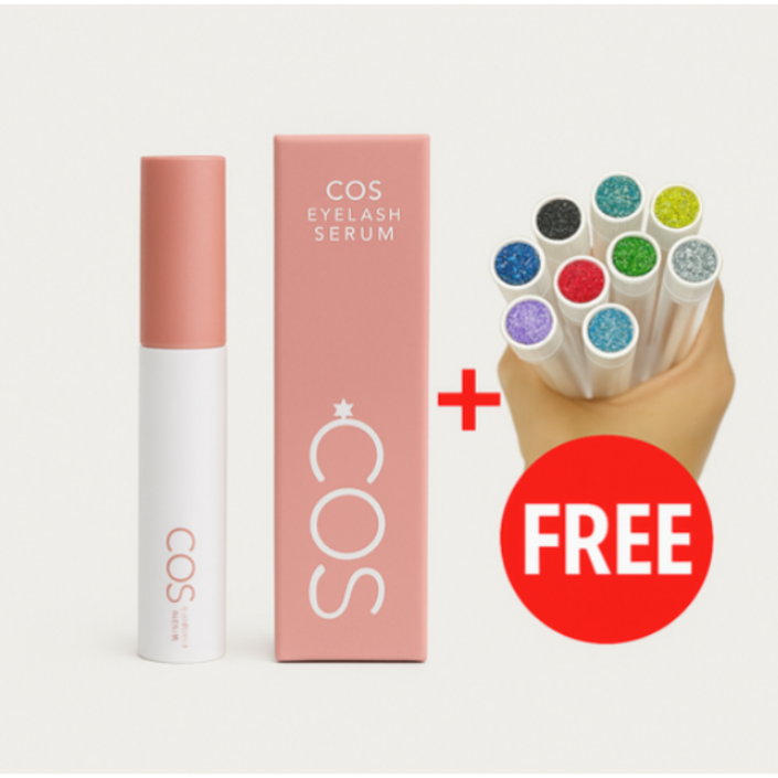COS 코스 아이래쉬 세럼 10ml 속눈썹 영양제 연장 펌 재료 사은품증정