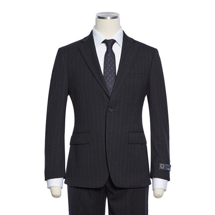 레노마 RPCMSJ12A F W 블랙스트라이프 울스트레치 슬림핏 정장