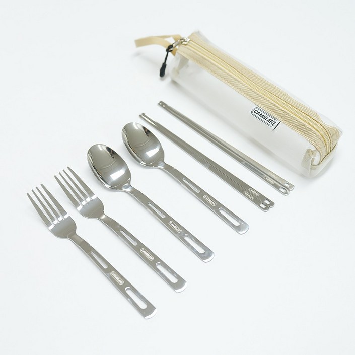 캠블러 올스텐 캠핑 수저 세트 커트러리, 1개, 2인용_올스텐커트러리세트