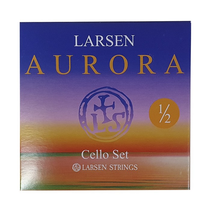 라센 오로라 첼로줄 미디움 세트 사이즈별 교재용 첼로현 추천모델, 1개
