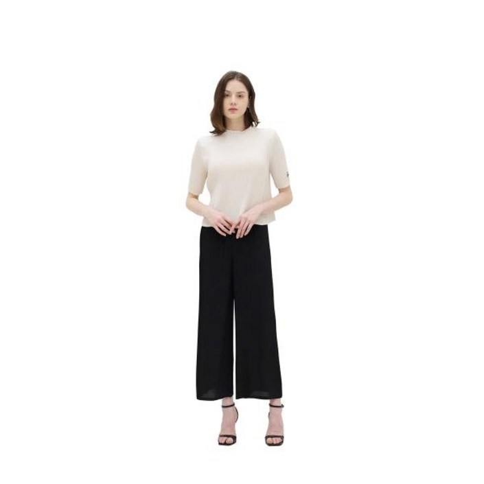 요이츠 여성 플리츠 와이드 바지 블루 코스트코코리아정품 요이츠 여성 플리츠 와이드 바지 블루 코스트코코리아정품