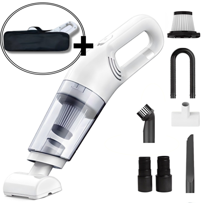 파워쎈 12000pa 무선 미니 핸디 청소기