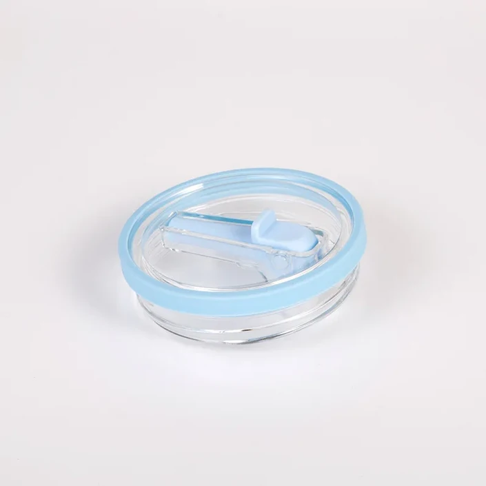 새로운 1PC 30oz 접이식 빨대컵 고급 누수 방지 밀봉 커버 휴대용 손잡이 차량용 뚜껑 재사용 가능 텀블러