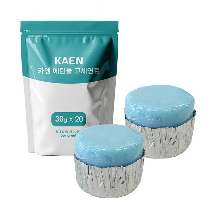 에탄올 고체연료 30g 캠핑용 미니화로 착화제 연료, 1세트, 30g