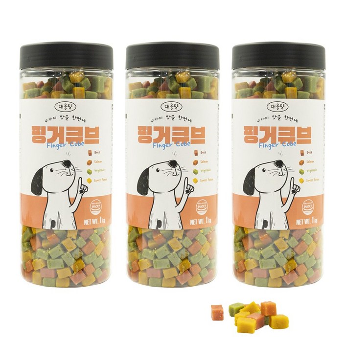 펫라벨 3kg, 핑거큐브 강아지간식, 교육용, 훈련용 대용량 강아지 트릿, 혼합, 1,000g x 3ea, 3개, 1000g 펫라벨 3kg, 핑거큐브 강아지간식, 교육용, 훈련용 대용량 강아지 트릿, 혼합, 1,000g x 3ea, 3개, 1000g