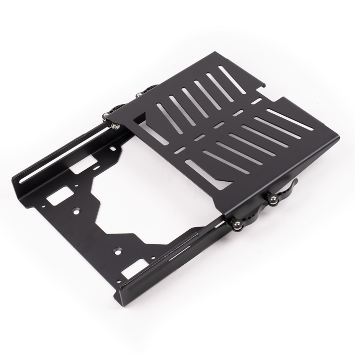 CUBLAND 슬라이드 짐대 슈퍼커브110 탑박스 브라켓 오토바이 리어캐리어, 1개