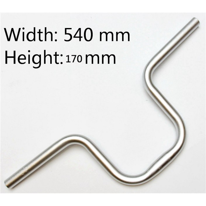 Aceoffix 브롬톤 자전거 M 타입 핸들 바 AL7050, p 라인 ac 더 나은 알루미늄, 5 가지 크기, 2 상,