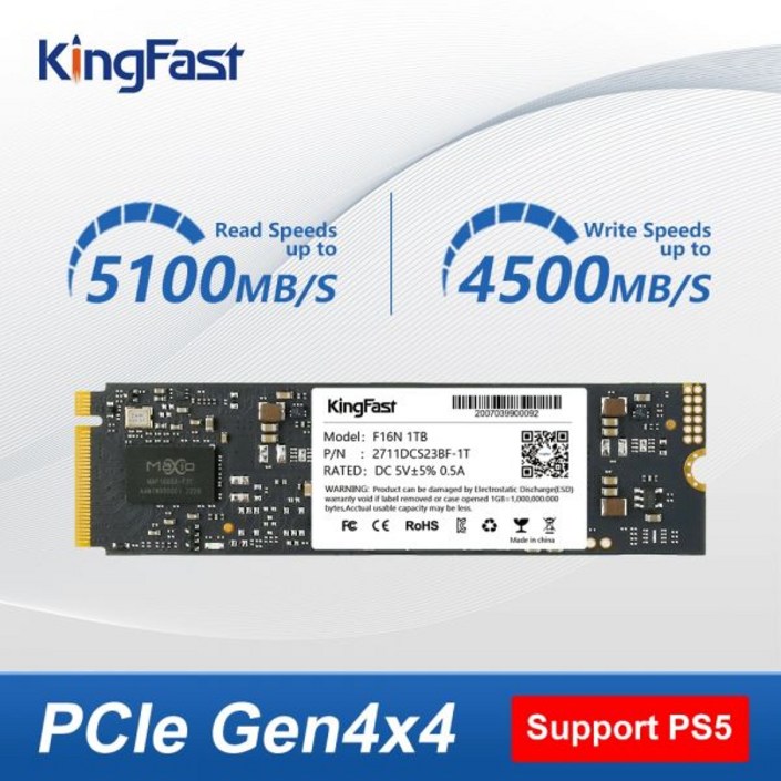 삼성evoplus256 sshd ssd250gb ssd  KingFastSSD NVME M2 512GB 1TB 2TB PCIe 40x4 2280 NVMe SSD 내장 하드 드라이브 PS5 노트북 데스크탑