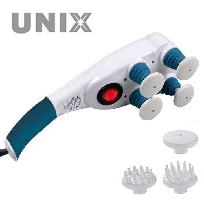 유닉스 기플러스 MX-5500 목 어깨 진동 온열 안마기 강력한 4구 마사지기 국산