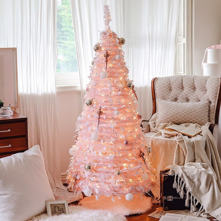 윈터스케치 접이식 원터치 트리 크리스마스 프리미엄 트리 업다운캐슬