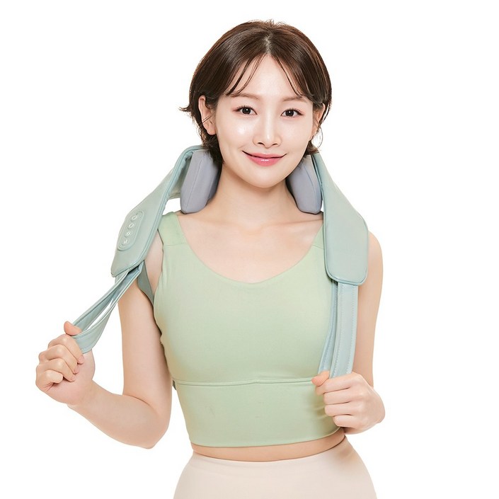 휴플러스 무선 목 어깨 마사지기 600