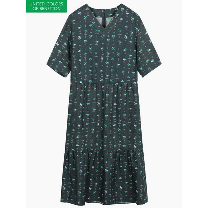 베네통 알로하 원피스 BAOP59431