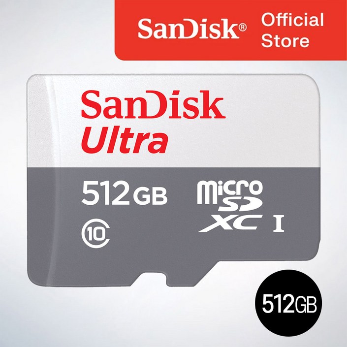 샌디스크코리아 공식인증정품 마이크로 SD카드 SDXC ULTRA 울트라 QUNR 512GB 샌디스크코리아 공식인증정품 마이크로 SD카드 SDXC ULTRA 울트라 QUNR 512GB