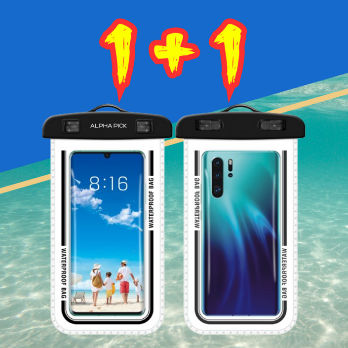 알파픽 11 방수팩 핸드폰 방수 휴대폰 터치 케이스 넥스트랩