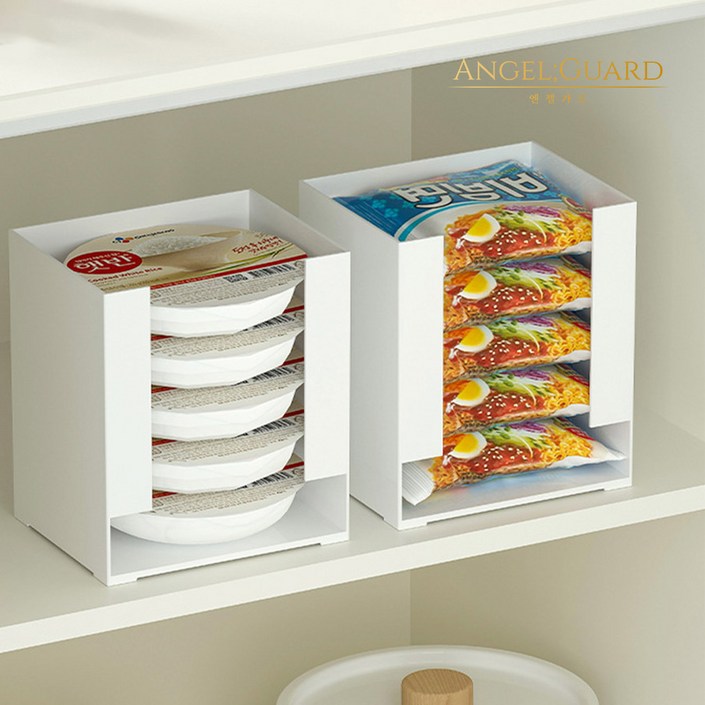 엔젤가드 11 라면정리함 라면정리 수납함 아크릴선반