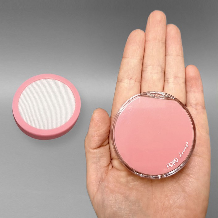 포포라운지 메쉬망 미니 쿠션 파데프리 화장품 용기 에어쿠션 케이스