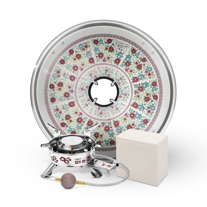 코베아 캠프1 캠프원봉 IGT 버너 레트로 양은상 세크 한정판, 1개, 실버