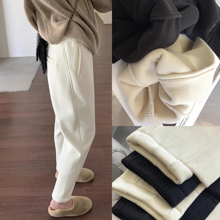 요모조모 4514 여성 따뜻한 보온 기모 팬츠