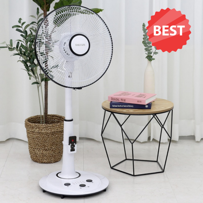 26년 최신형 초특가 당일출고 5엽 초미풍 발터치 리모컨포함 14인치 선풍기 DFP14FT