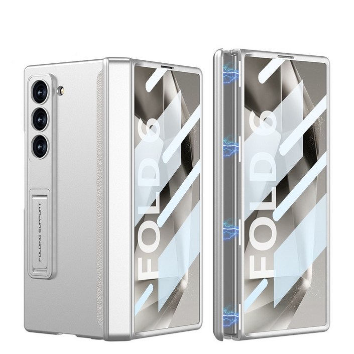 올리민 갤럭시 Z폴드6,7 케이스 힌지 보호 마그네틱 슬림 풀커버 케이스