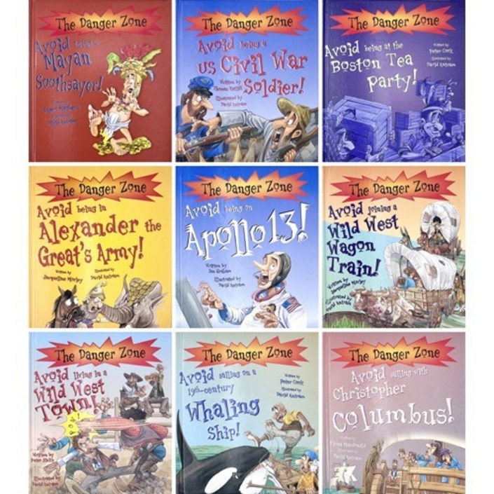 AR 4점대 5점대 6점대 The Danger Zone 9종택1 초등 세계사 역사 논픽션 영어원서 AR도서