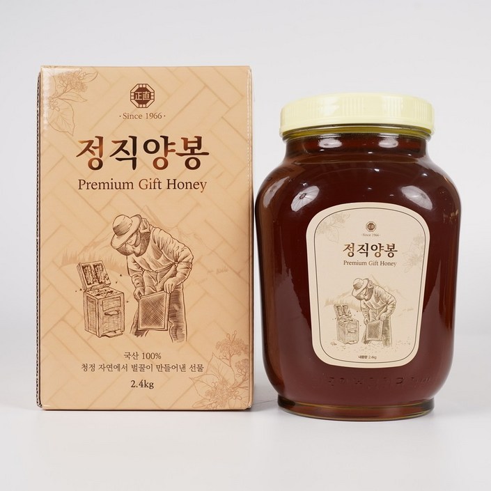 정직양봉 시그니처 최고급 선물용 밤꿀 사양벌꿀 2.4kg, 1개, 2.4kg 정직양봉 시그니처 최고급 선물용 밤꿀 사양벌꿀 2.4kg, 1개, 2.4kg