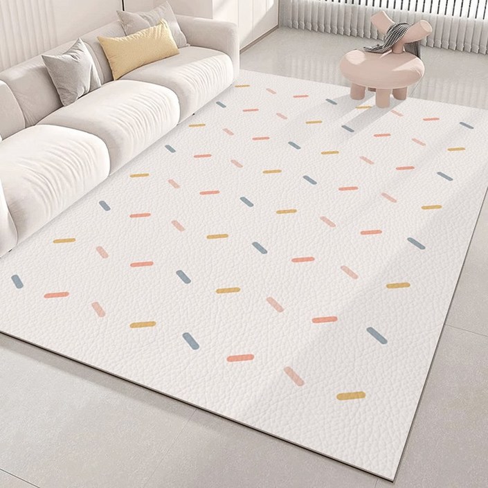 FONOW 강아지매트 워싱 프리 가정용 방수 매트 강아지 미끄럼 방지 매트, FL001멀티 컬러, 1개