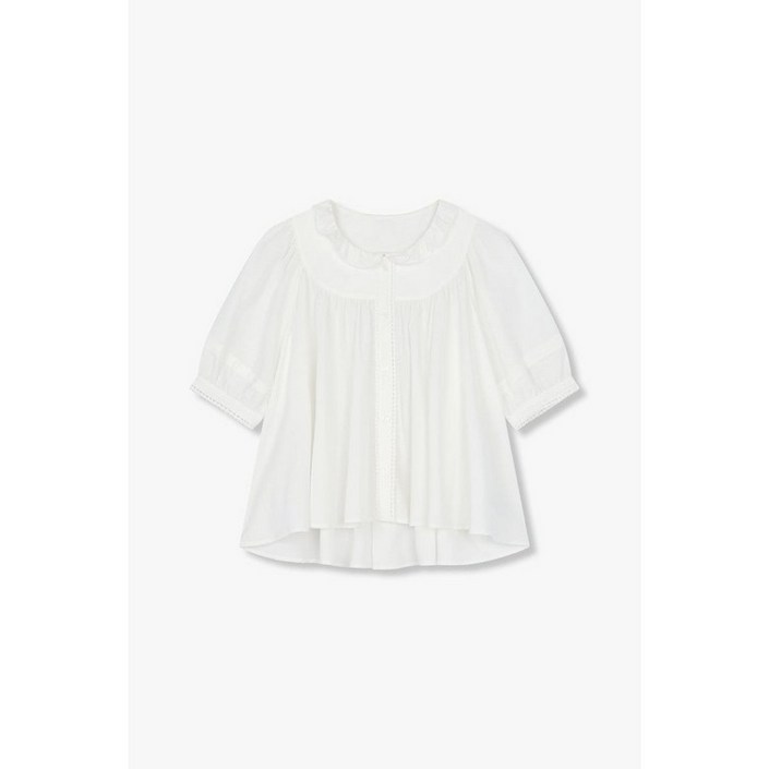 GCUT 25SS 프릴 카라 레이스 블라우스7255260106 291890