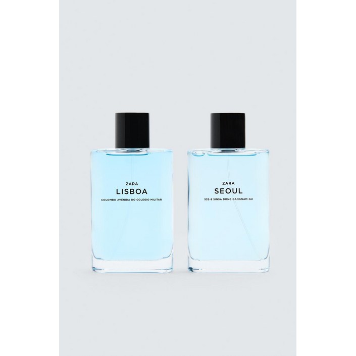 [국내발송] ZARA 남성 SEOUL + LISBOA EDT 2 X 90 ML / 3.38 oz 341084