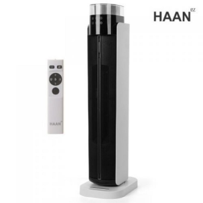 한경희 리모컨형 초저소음 PTC 무드등 가습 전기 난로 온풍기 히터