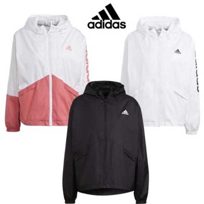 아디다스 여성  바람막이자켓여성 윈드브레이커런닝자켓
