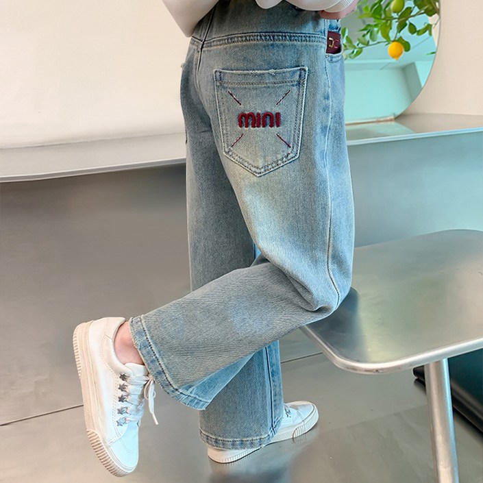 또또데이 mini 일자 청바지 110160