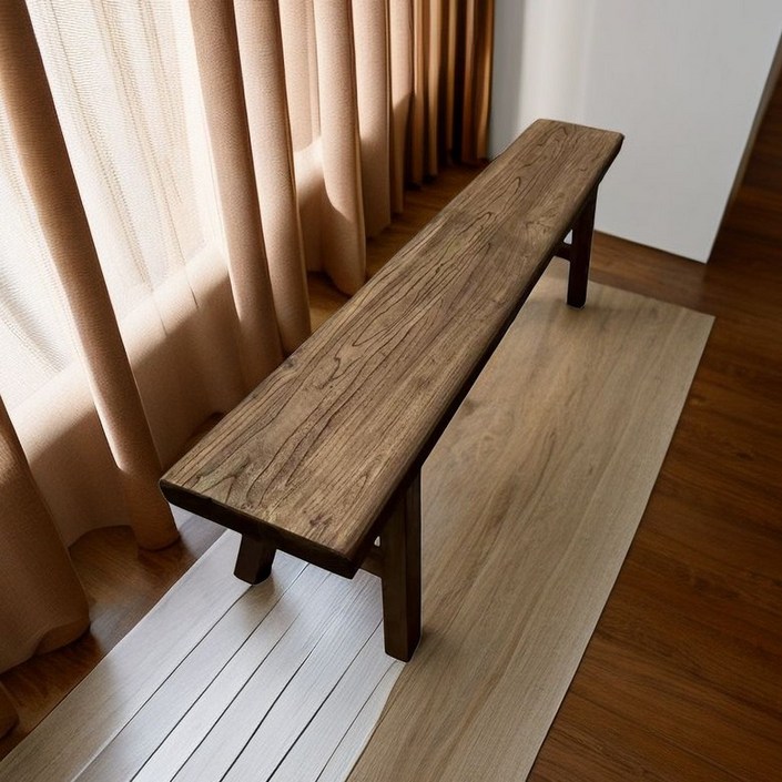 고재 벤치 빈티지 스툴 긴의자 다용도 인테리어