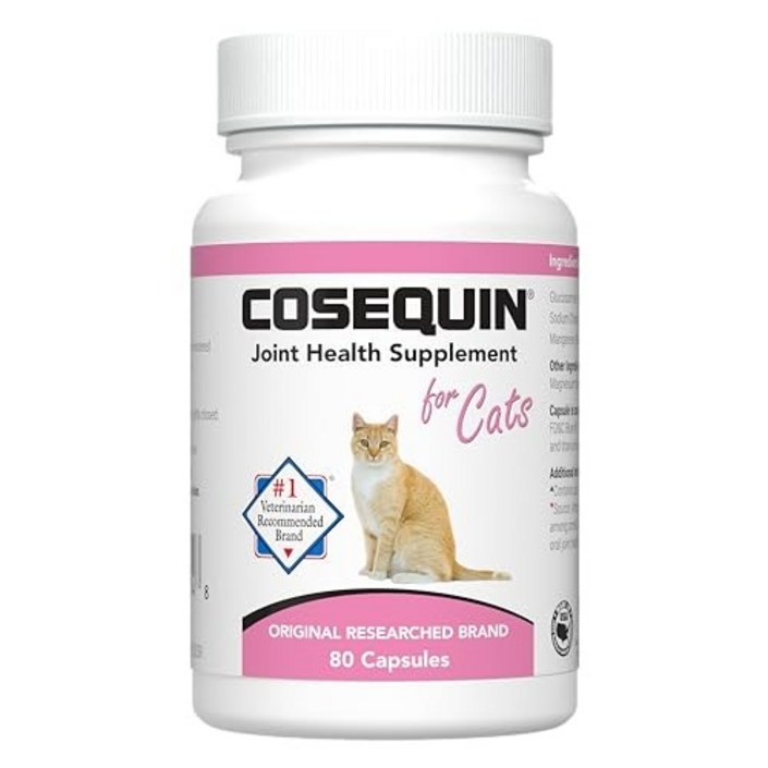 Nutramax Cosequin 80 Sprinkle Capsules for Cats 뉴트라맥스 코세퀸 80 고양이용 스프링클 캡슐