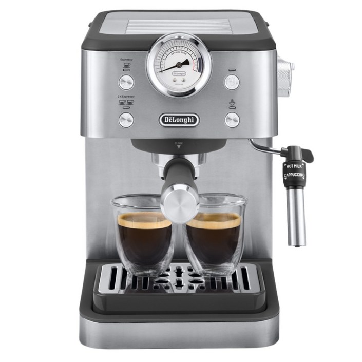 원두 증정 드롱기 클래식 반자동 커피머신 EM450.M