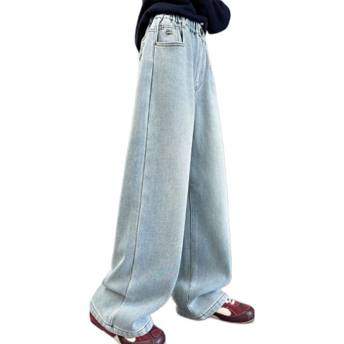 트렌드윙 여아 겨울 기모 청바지