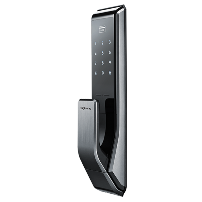 직방 푸시풀 핸들 도어록 SHS-P710