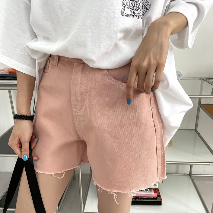 매드시스터 여성용 팔레트 A라인 4부 숏팬츠