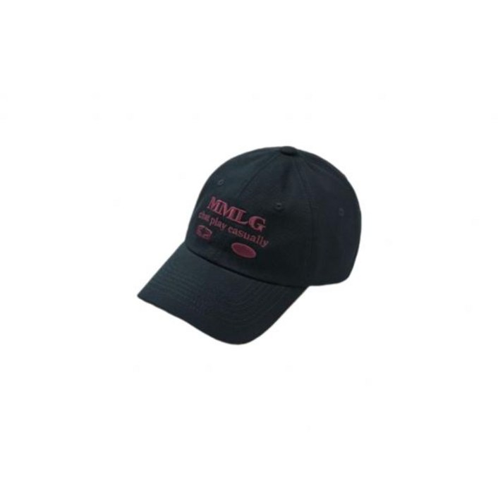 국내매장상품 mmlg 볼캡 mmlg 모자 LETTER PLAY BALL CAP (NAVY) 354758