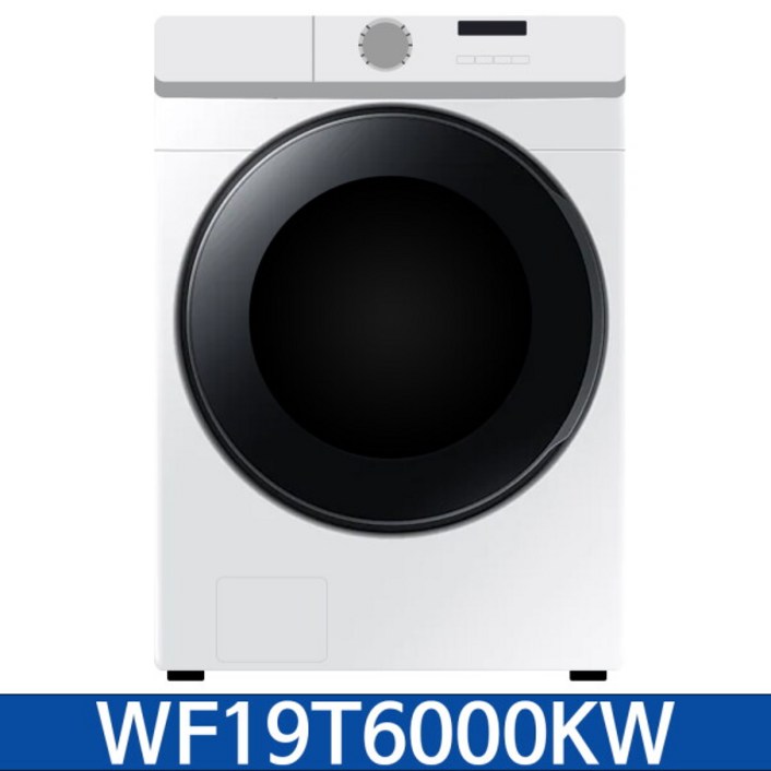 삼성전자주 삼성 그랑데 WF19T6000KW 드럼 세탁기 19 kg 화이트 KN