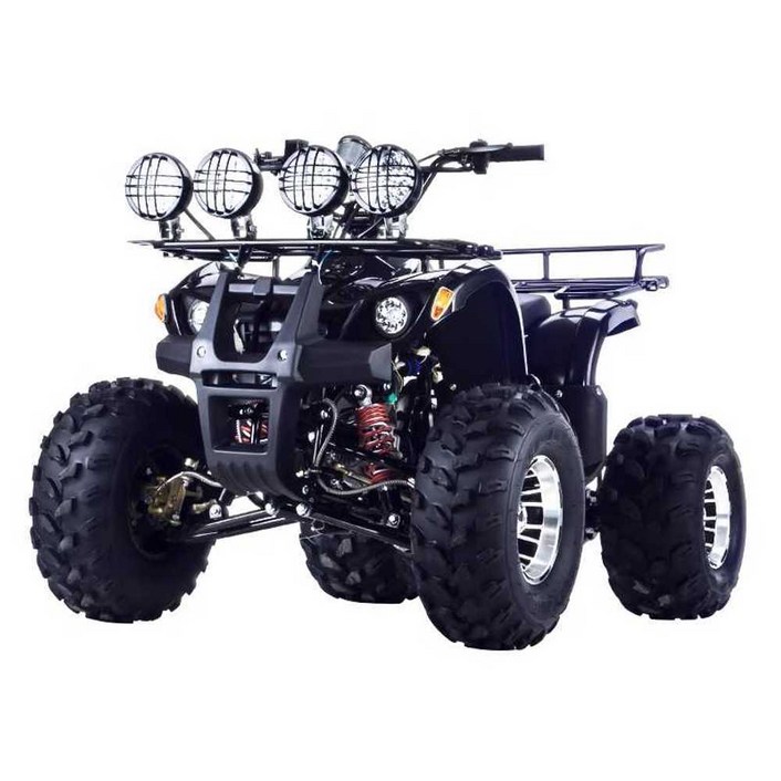 125cc 사륜 구동 바이크 모델 가솔린 ATV 륜오토바이 전동 오토바이, 상세페이지 참고, 패키지 7 10인치