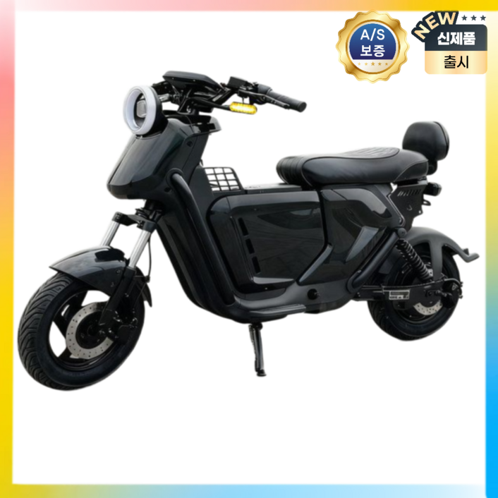 DEEPOWER  배달용 전동스쿠터 팻바이크 자토바이 고출력  출퇴근용 60V 1500W-009