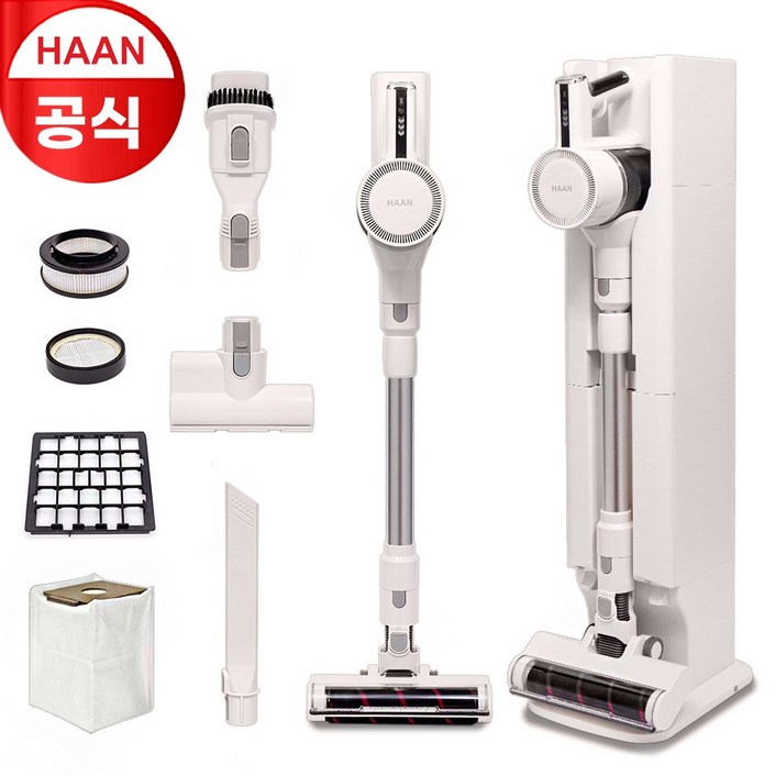 한경희 2025년형 클린타워 무선청소기 (자동 먼지통비움+자동충전)